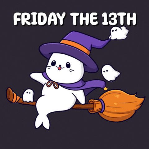 Friday The 13Th Halloween GIF by Sappy Seals