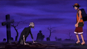 One Piece Shut Up GIF