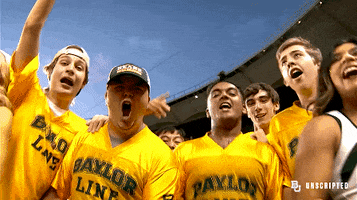 Football College GIF by Baylor University