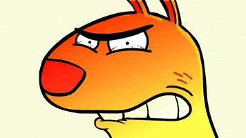 angry face GIF by Cartoon Hangover