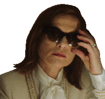 Isabelle Huppert Sunglasses Sticker by Greta