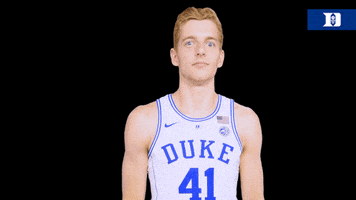 jack white basketball GIF by Duke Men's Basketball