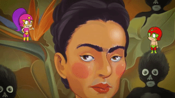 Learn Frida Kahlo GIF