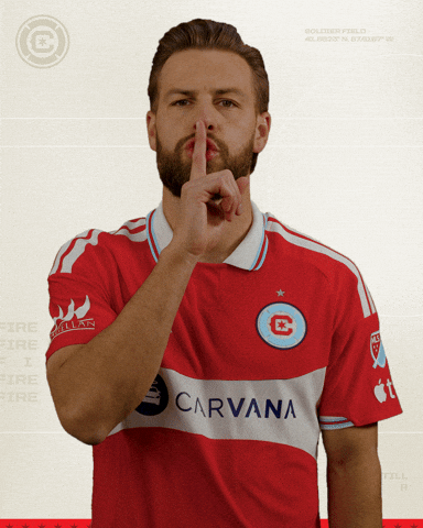 Chicago Fire Shut Up GIF by Chicago Fire Football Club