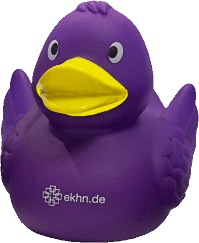 Happy Duck Sticker by EKHN Neumedier