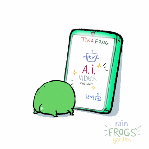 Rain Frog Ai GIF