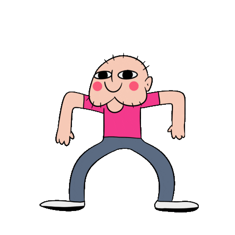 Happy Fun Sticker by makdezu