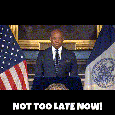 New York Usa GIF by Eric Adams