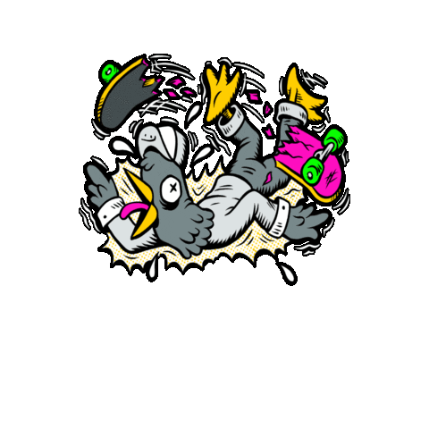 wallride Sticker