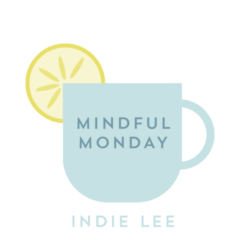 Tea Monday Sticker by Indie Lee