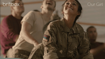 michelle keegan yes GIF by britbox