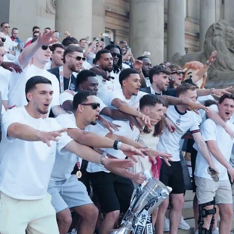 Celebrations Trophy Lift GIF by Bolton Wanderers FC