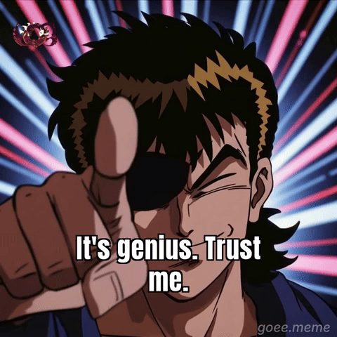 Trust Me Genius GIF by Goeememe