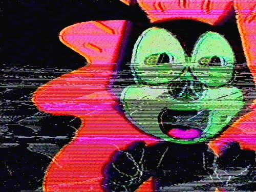  glitch max capacity felix the cat GIF