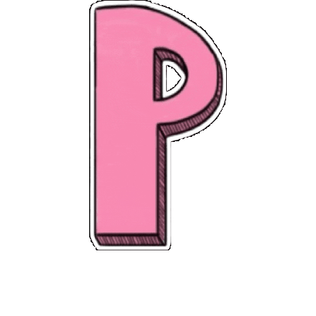 P Sticker