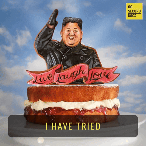 Baking Kim Jong Un GIF by 60 Second Docs