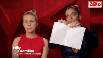 paper quit GIF by My Kitchen Rules