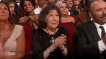 Lily Tomlin Clap GIF by Emmys