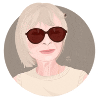 Joan Didion Writer GIF by Nazaret Escobedo