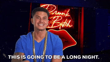Jersey Shore This Is Going To Be A Long Night GIF by Jersey Shore Family Vacation