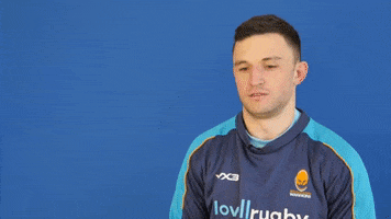 head up sigh GIF by Worcester Warriors