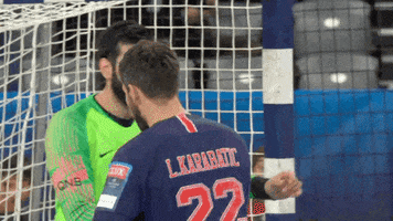 rodrigo corrales hug GIF by Paris Saint-Germain Handball