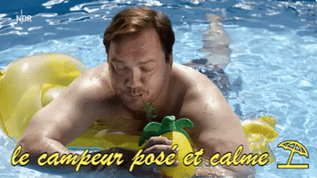pool GIF by Camping Qualité
