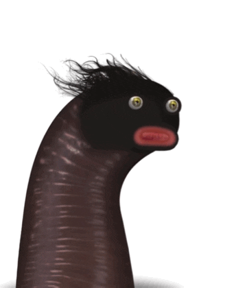 worm meme gif