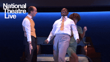 Happy West End GIF by National Theatre