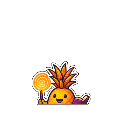 Pineapple Mindset Sticker by whynot