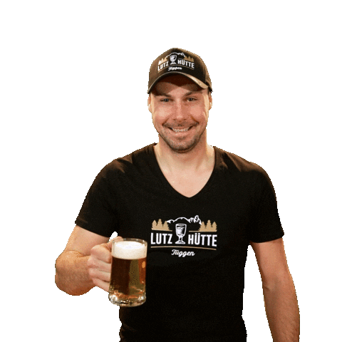 Lutz Hütte Sticker