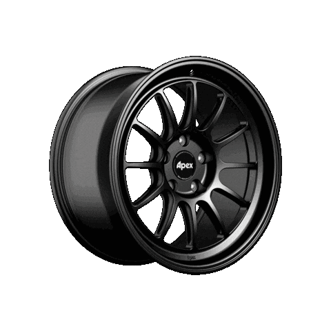 Motorsports Black Wheels Sticker by Apex Wheels