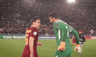 happy alisson becker GIF by AS Roma