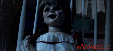 movie horror annabelle GIF