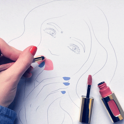 how-to illustration GIF by L'Oréal Paris USA