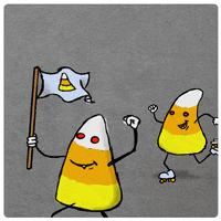 Candy Corn Animation GIF by Chris Timmons