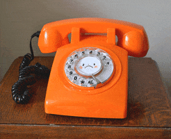 telephone ringing GIF by Philippa Rice