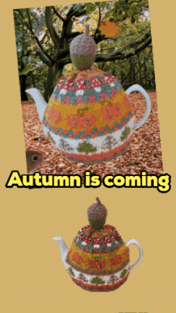 Falling Leaves September GIF by TeaCosyFolk