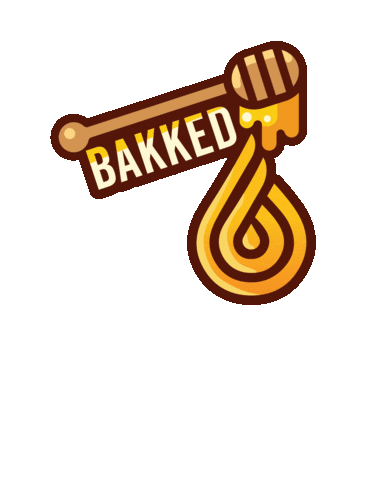 Honey Get Bakked Sticker by O.penVAPE
