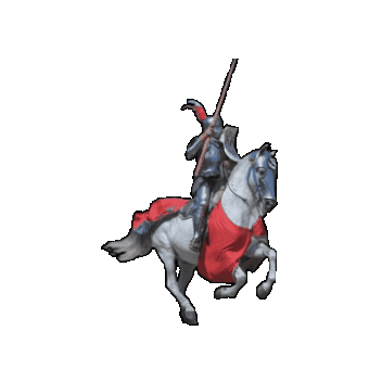 Horse Knight Sticker by Museumpark Archeon