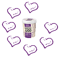 Cookies And Cream Sticker by Over The Moo