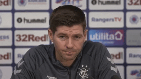 Steven Gerrard Coach GIF by Rangers Football Club - Find & Share on GIPHY