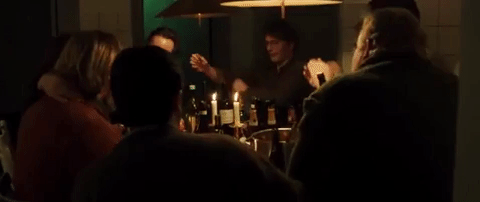 Mads Mikkelsen Drinking GIF by Arrow Academy