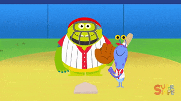 opening day baseball GIF by Super Simple