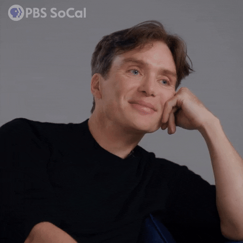 Cillian Murphy Smile GIF by PBS SoCal