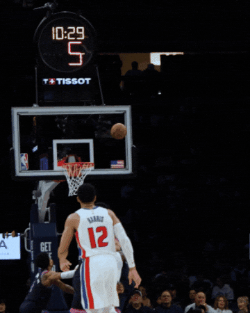Nba Dunk GIF by Detroit Pistons