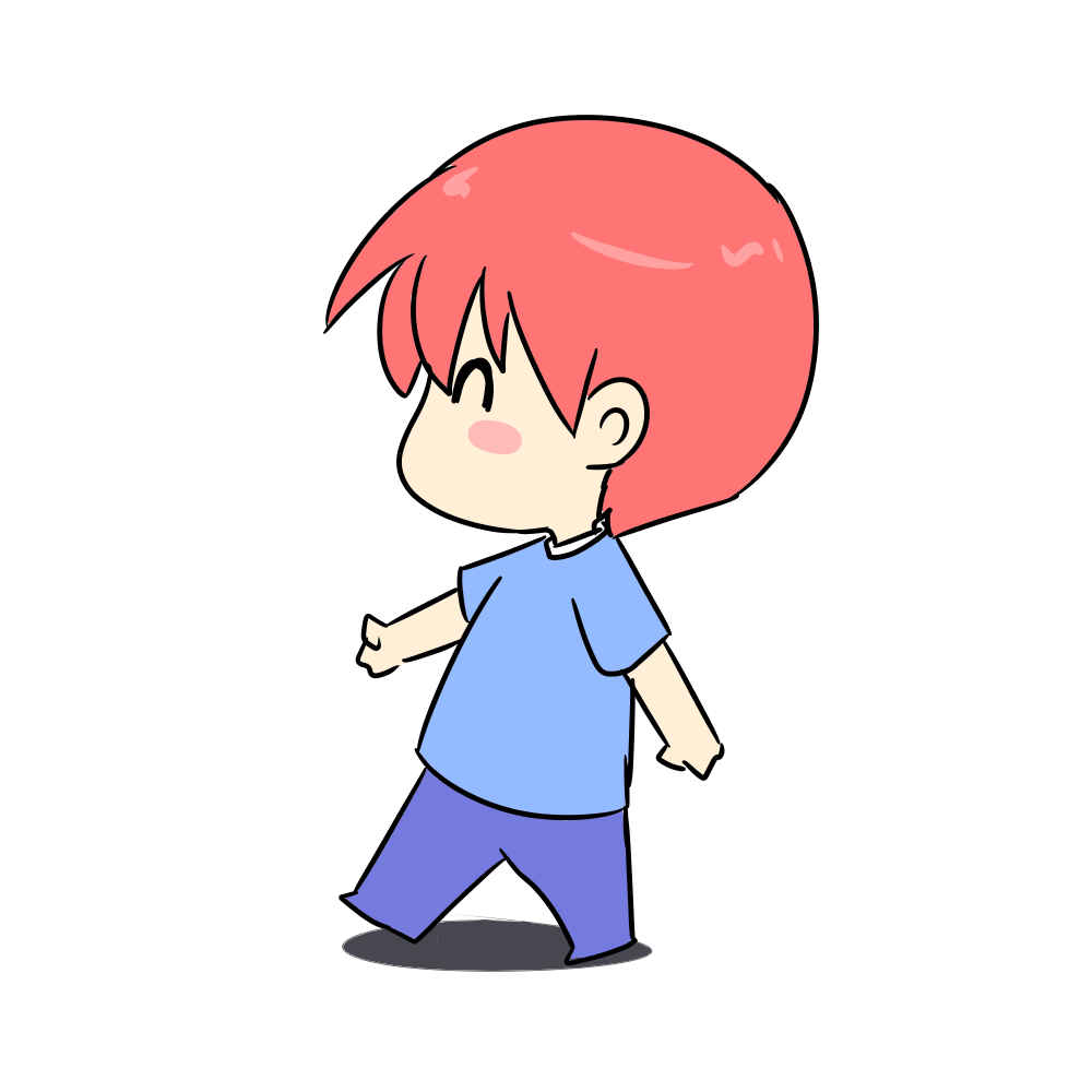 Walking Walk Sticker by IqbalRos for iOS & Android GIPHY