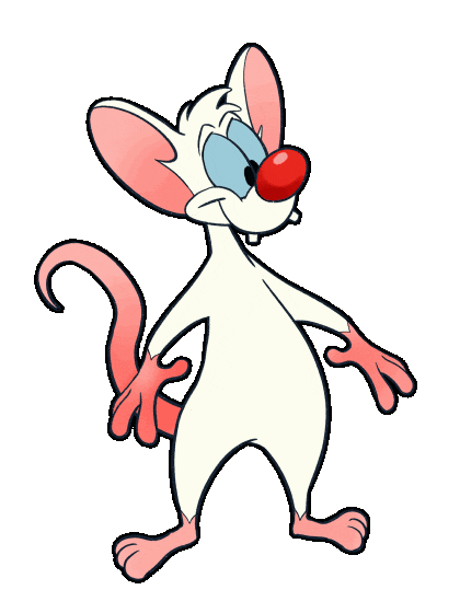 Pinky And The Brain Sticker