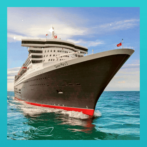 Queen Mary 2 Rejs GIF by Adventure & Cruises - TanieRejsowanie