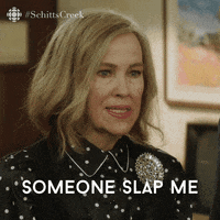 Cant Believe It Schitts Creek GIF by CBC